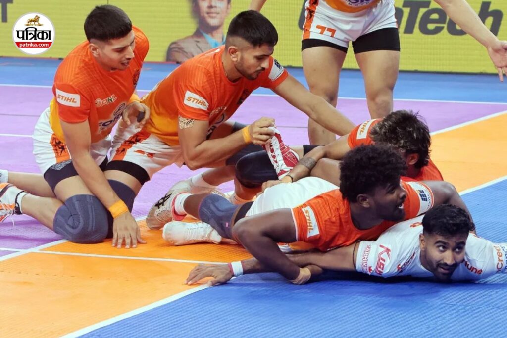 PKL 2025: गुजरात जायंट्स के खिलाफ पुनेरी पलटन ने दर्ज की बड़ी जीत, नहीं चला मोहम्मदरेज़ा शादलूई का जादू 